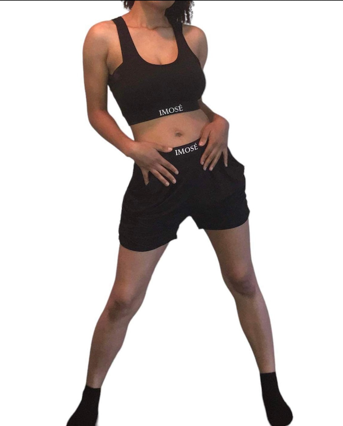 Imosé Branded Sports bra & Shorts Set